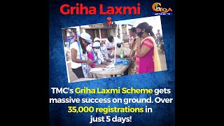 TMC's Griha Laxmi Scheme gets massive success on ground. Over 35,000 registrations in just 5 days!