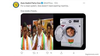 #WATCH | AAP release hilarious meme on Rohan Khaunte's BJP entry on their Twitter account ????????????????????