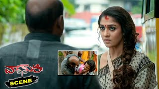 Vasuki Kannada Movie Scenes | Nayanthara Shouts at Bus Coordinator for Touching Her Daughter