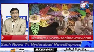 HYDERABAD NEWS EXPRESS | 2 Ladkon Ki Shaadi Dhoom Se Hyderabad Mein | SACH NEWS |