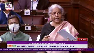 Smt. Nirmala Sitharaman's reply on The Narcotics Drugs & Psychotropic Substances (Amend) Bill, 2021