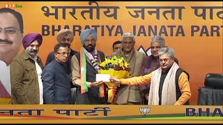 Former Congress leader from Punjab Shri Rana Gurmit Singh Sodhi joins BJP at party headquarters