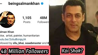 Salman Khan Completes 48 Million Followers On Instagram