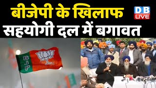BJP के खिलाफ सहयोगी दल में बगावत | Punjab में कमजोर पड़ रहा है BJP का गठबंधन | Sukhbir Singh Badal