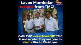 Lavoo resigns from TMC! Calls TMC worse than BJP says TMC here to divide Hindu, Christians