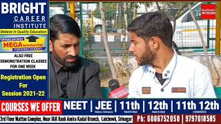 Interview with Peerzada Mohammad Shafi at Jammu