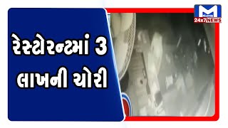 જામનગરમાં રેસ્ટોરન્ટમાં 3 લાખની ચોરી