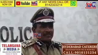 HYDERABAD CITY POLICE NEW COMMISSIONER OF POLICE OF POLICE C V ANAND ADDRESSING PRESS MEET