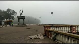 Panjim city engulfed in Fog!