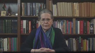 Congress President Smt. Sonia Gandhi's message on the occasion of 137th Congress Foundation Day