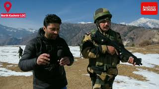 Watch Exclusive Report " BSF Jawans Brave Freezing Weather to Guard Borders in J&K