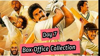 83 Movie Box Office Collection Day 7