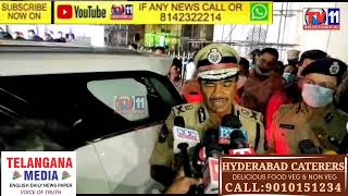 NEW YEAR CELEBRATIONS AT CHARMINAR HYDERABAD POLICE COMMISSIONER CV ANAND  WITH PUBLIC