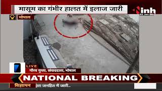 Madhya Pradesh News || Bhopal में 4 साल की बच्ची पर कुत्तों का हमला, युवक ने बचाई मासूम की जान