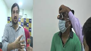 Valmiki Naik organises "Mohalla Clinic" styled free health checkup services in Panaji
