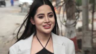 Urfi Javed Spotted At Restaurant In Andheri - Full Interview