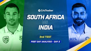 South Africa vs India, 2nd Test Day 2 - Live Cricket - Post Day Analysis