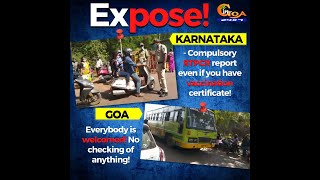 Border Checkpost Expose! This is how checking for COVID is happening at Goa side Vs Karnataka side