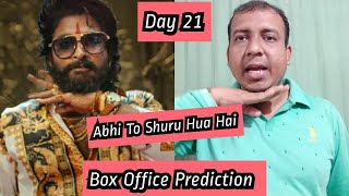 Pushpa Movie Box Office Prediction Day 21