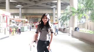 Kanika Mann Spotted At Mumbai Airport Arrival