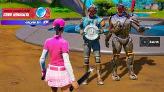 Claim Vbucks From the Visitor! How to Get Free Skin Codes (Fortnite Xp Glitch)