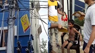 Patang Lootne Ki Chakkar Mein Masoom Ladkay Ko Laga Shock | Hyderabad | SACH NEWS |