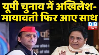 UP Election में Akhilesh Yadav - Mayawati फिर आए साथ | सपा ने तेज़ की अपनी गतिविधियां | #DBLIVE
