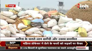 Chhattisgarh News || प्रदेश भर में खरीदे गए धान तिरपाल के भरोसे, सड़ने की बनी आशंका