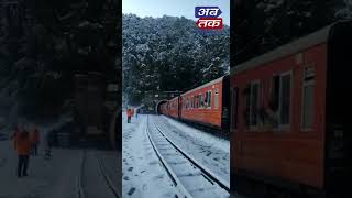 The world famous Shimla toy train has become a center of attraction