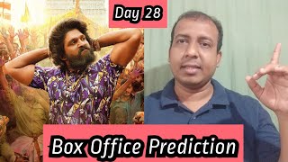 Pushpa Movie Box Office Prediction Day 28