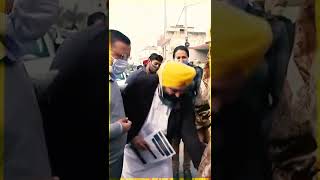 Warm Welcome By Punjab People  for Arvind Kejriwal Bhagwant Mann #Shorts #AAP #PunjabElections2022