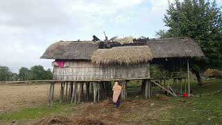 Traditional Dwelling house of Mising tribe