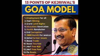 Kejriwal releases 13 point agenda for Goans