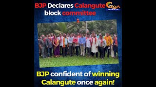 Chief Minister Dr Pramod Sawant & Tanavade campaigns in Calangute!
