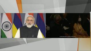 PM Modi's remarks at joint inauguration of projects with PM Jugnauth  in Mauritius | PMO