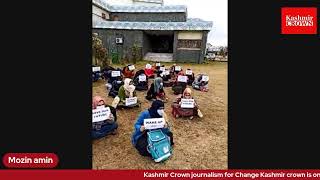 Bsc Nursing students from different colleges stage protest in front of KU Examination Block