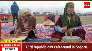 73rd republic day celebrated in Sopore.