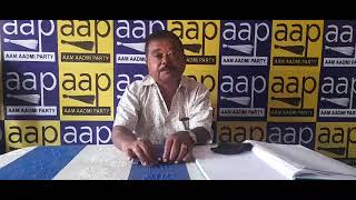 AAP Quepem Candidate Raul Perreira slams the BJP on Family Raj