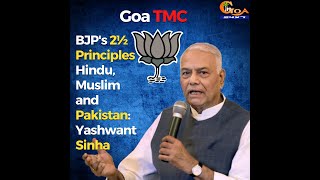BJP's 2½ Principles Hindu, Muslim and Pakistan:Yashwant Sinha