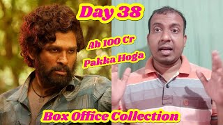 Pushpa Movie Box Office Collection Day 38 In Hindi Dubbed Version