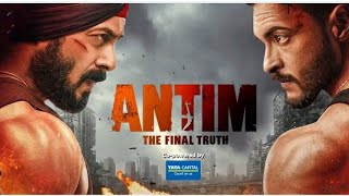 Antim Movie On Zee Cinema On January 30, 2022, Starring Salman Khan