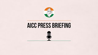 Congress Party Briefing by Supriya Shrinate at AICC HQ