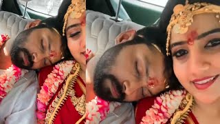 ????VIDEO: திருமணம் முடிந்து Deepak Abinavya Car-ல் Romance ???? Cute | DEEPAK  ABINAVYA MARRIAGE