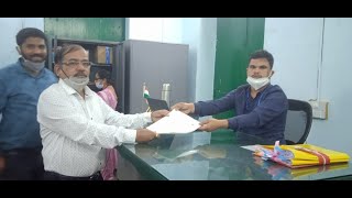 Lavoo Mamledar files nomination  from Marcaim as Cong candidate