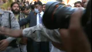 BJP National President Shri JP Nadda campaigns Door to Door in Hathras, Uttar Pradesh