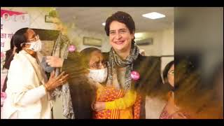 Smt. Priyanka Gandhi interacts with common citizens in Noida, UP