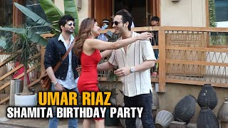 Dashing Umar Riaz Arrives At Shamita Shetty's Birthday Party