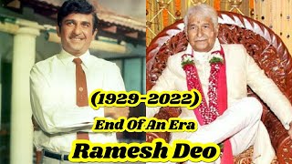 Veteran Actor Ramesh Deo Passes Away At 93