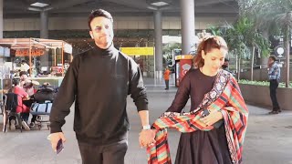 Ankita Lokhande With Husband Spotted At Airport Arrival