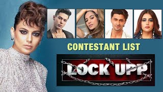 Lock Upp Reality Show Contestant List Revealed, Kangana Ranaut Show